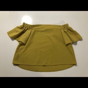 Top shop off the shoulder top